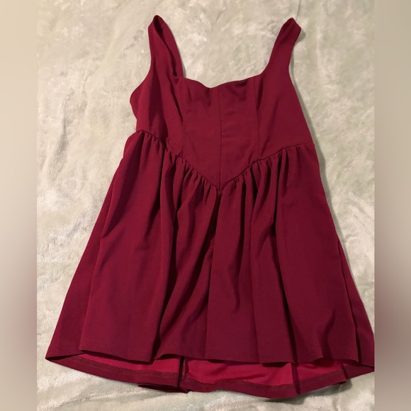 SHEIN Dresses & Skirts - Maroon Dress 2xl